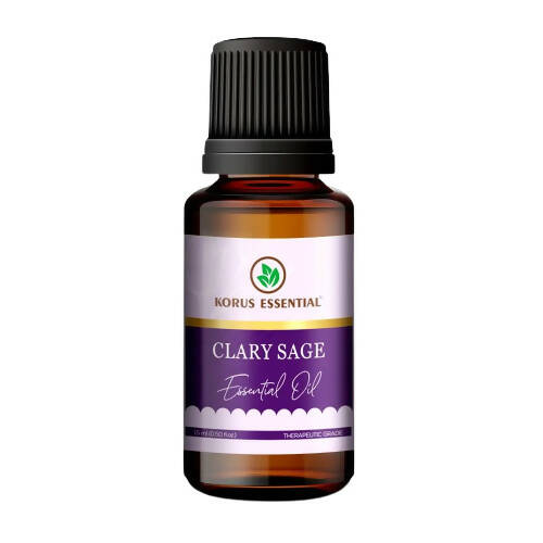 Korus Essential Clary Sage Essential Oil - Therapeutic Grade - Distacart