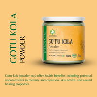 Thumbnail for Ayurvedix Organic Gotu Kola Leaf Extract Powder - Distacart