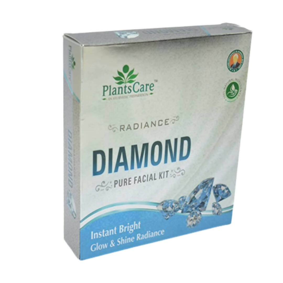 Plants Care Radiance Diamond Pure Facial kit mini 100g - Distacart