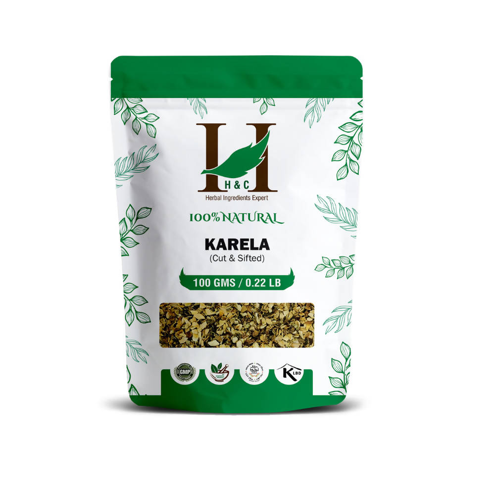 H&C Herbal Karela Cut & Shifted Herbal Tea Ingredient - Distacart