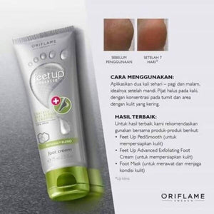 Oriflame Feet Up Advanced Cracked Heel Repair & Smooth Foot Cream benefits
