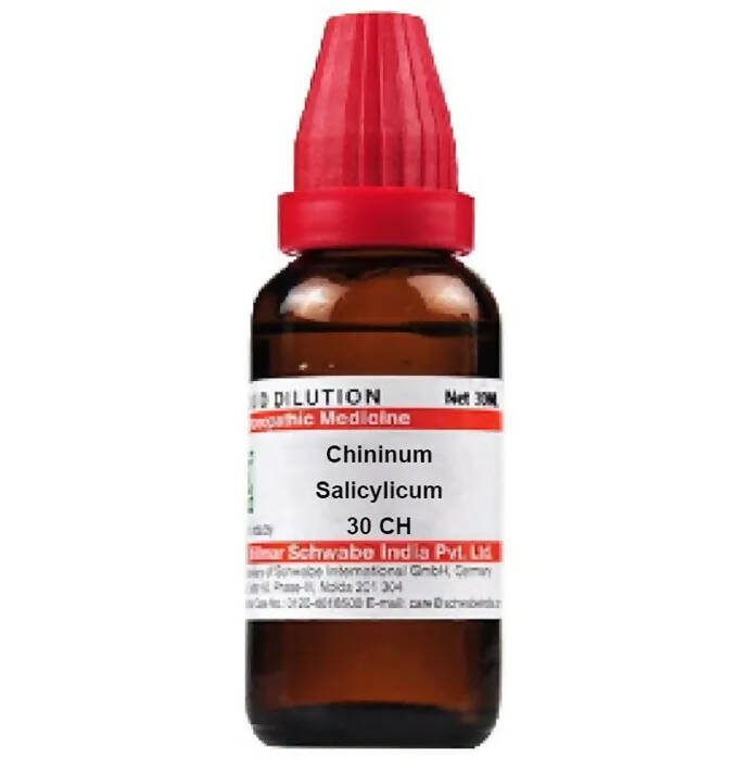 Dr. Willmar Schwabe India Chininum Salicylicum Dilution - Distacart