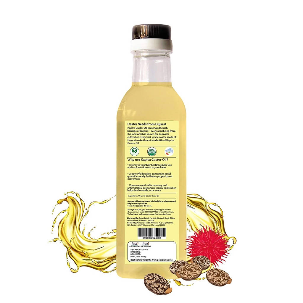 Kapiva Ayurveda Organic Castor Oil