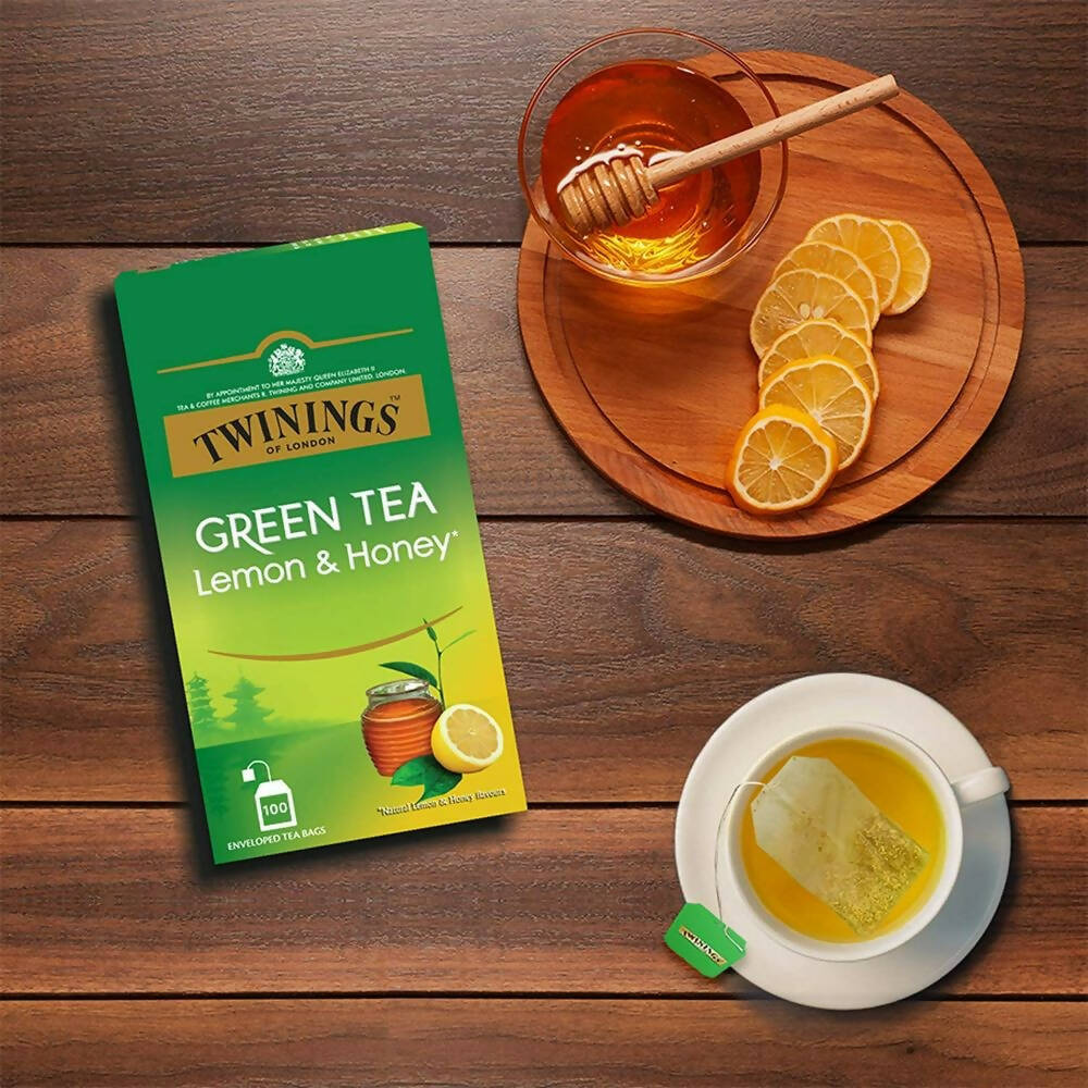 Twinings Green Tea Lemon & Honey Teabags - Distacart