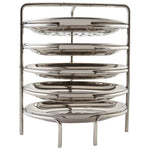 Thumbnail for Jain Stainless Steel Idiappam Stand 5 Plates - Silver - Distacart