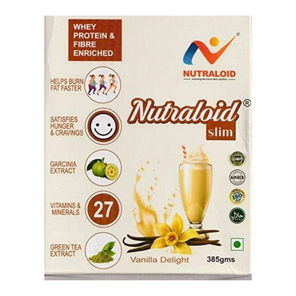 Nutraloid Slim Weight Loss Protein Powder (Vanilla Delight) - Distacart