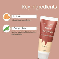 Thumbnail for Glamveda Potato Anti Pigmentation Face wash - Distacart