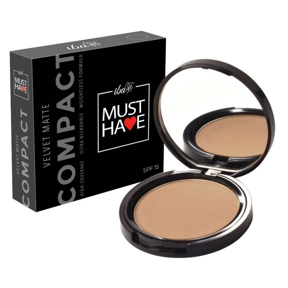 Iba Must Have Velvet Matte Compact - Golden Sand - Distacart