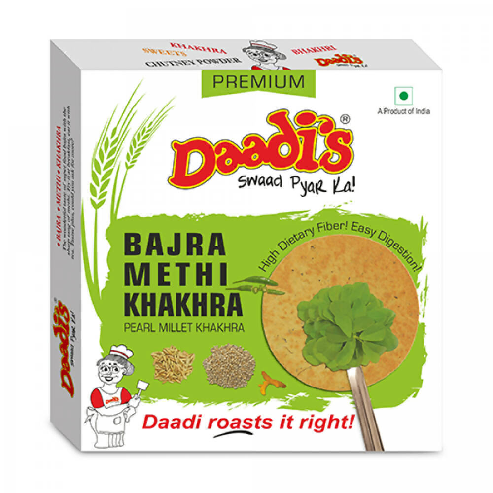 Daadi's Bajra Methi Khakhra - Distacart