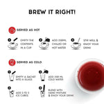 Thumbnail for Care Hibiscus & Red Melon Sugar Free Green Tea Sachets - Distacart