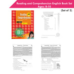 Thumbnail for Reading and Comprehension English Book Set Ages 8 - 10 (Set of 2) - Distacart