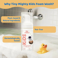Thumbnail for Tiny Mighty Kids Foam Body Wash And Body Lotion Combo - Distacart