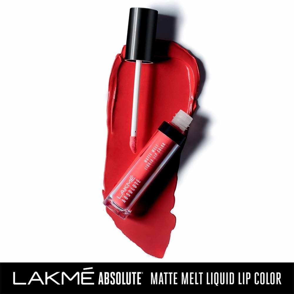Lakme Absolute Matte Melt Liquid Lip Color - Firestarter Red
