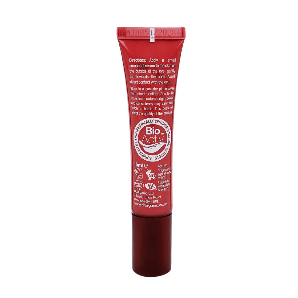 Dr.Organic Rose Otto Eye Serum - Distacart