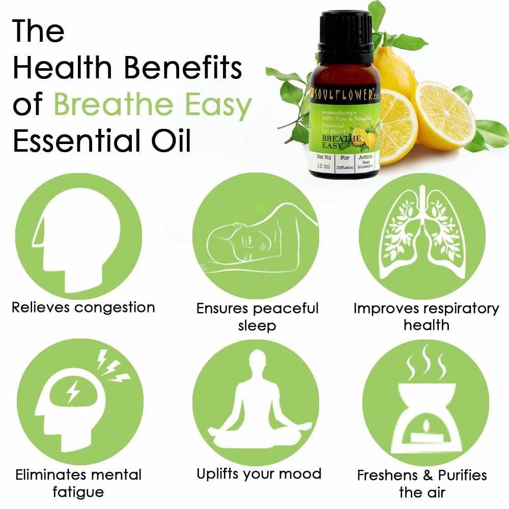 Soulflower Breathe Easy Essential Oil - Distacart