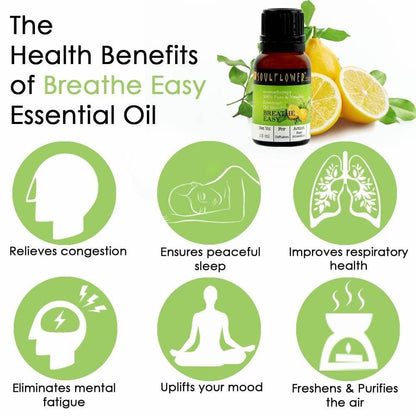 Soulflower Breathe Easy Essential Oil - Distacart