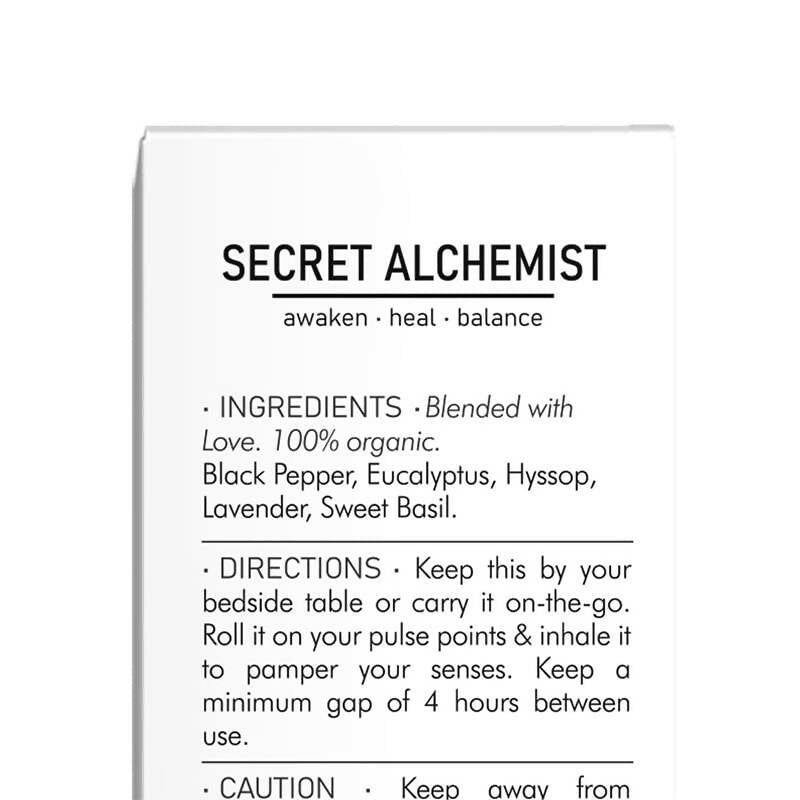 Secret Alchemist Breathe Reliever Oil - Distacart
