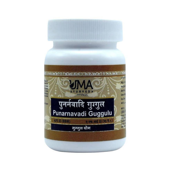 Uma Ayurveda Punarnavadi Guggulu - Distacart