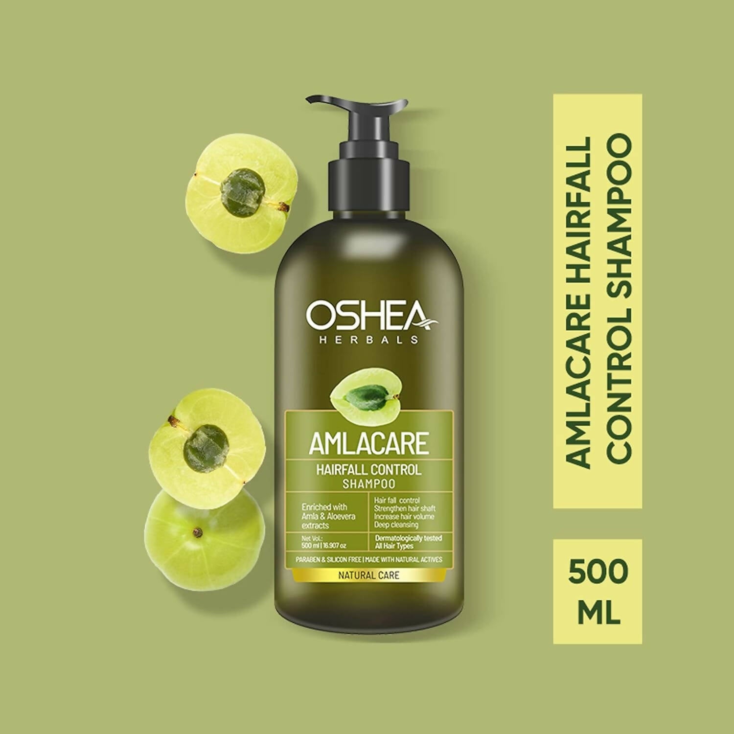 Oshea Herbals AmlaCare Hairfall Control Shampoo - Distacart
