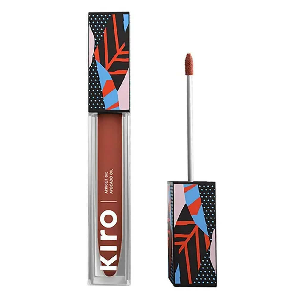 Kiro Airy Matte Liquid Lipstick - Nutmeg Nude (Chocolate Brown) - Distacart