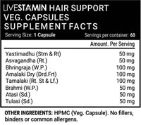 Thumbnail for Livestamin Hair Support Capsules - Distacart