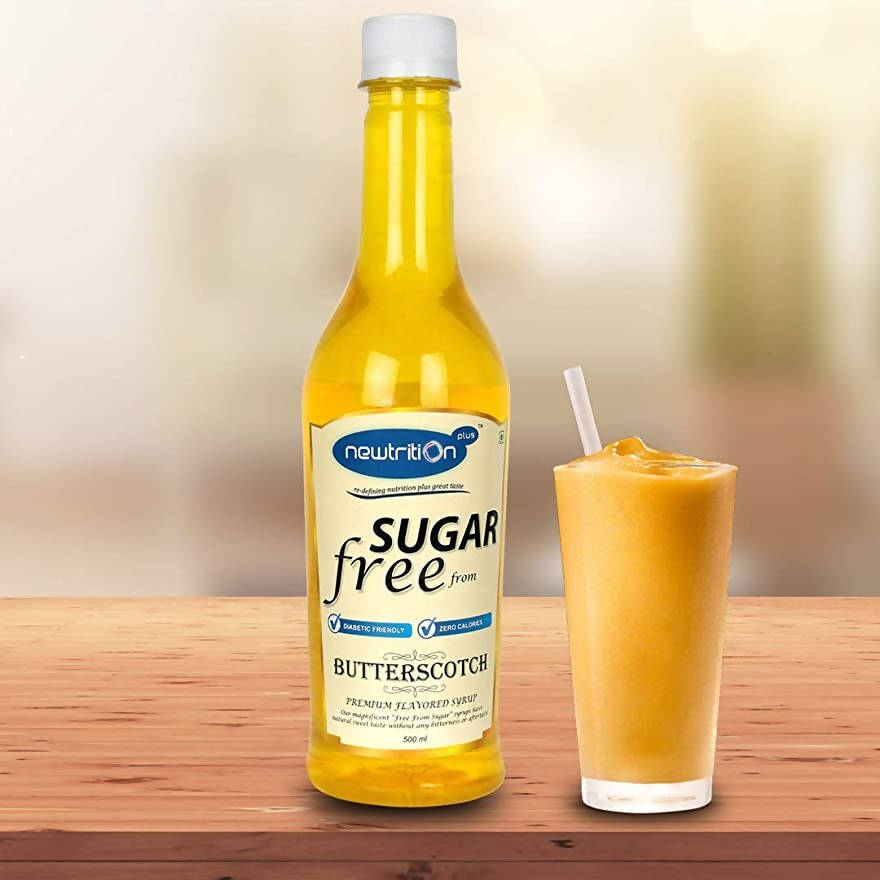 Newtrition Plus Butterscotch Sgar Free Syrup