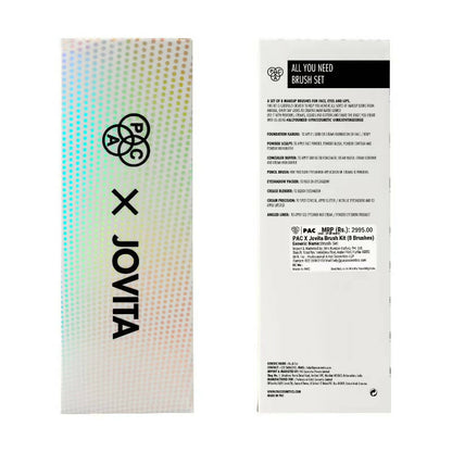 PAC X Jovita All You Need Brush Kit - Distacart