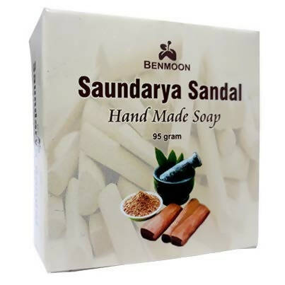 Benmoon Ayurveda Saundarya Sandal Hand Made Soap - Distacart