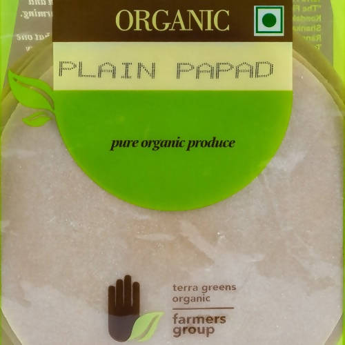 Terra Greens Organic Plain Papad
