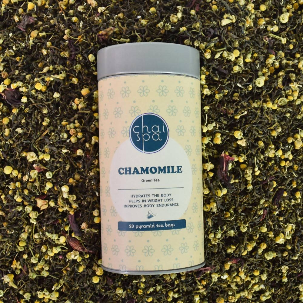 Chai Spa Chamomile Green Tea - Distacart