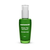 Thumbnail for Mamaearth Green Tea Face Serum With Green Tea & Collagen For Open Pores - Distacart