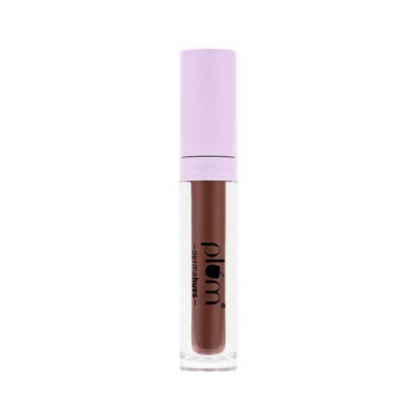 Plum Glassy Glaze Lip Lacquer 3-in-1 Lipstick + Lip Balm + Gloss 01 Pink Whisper - Distacart