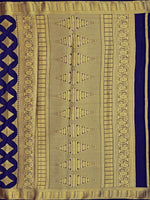 Thumbnail for Mimosa Women's Mysore Silk Crepe Dark Blue Saree - Distacart