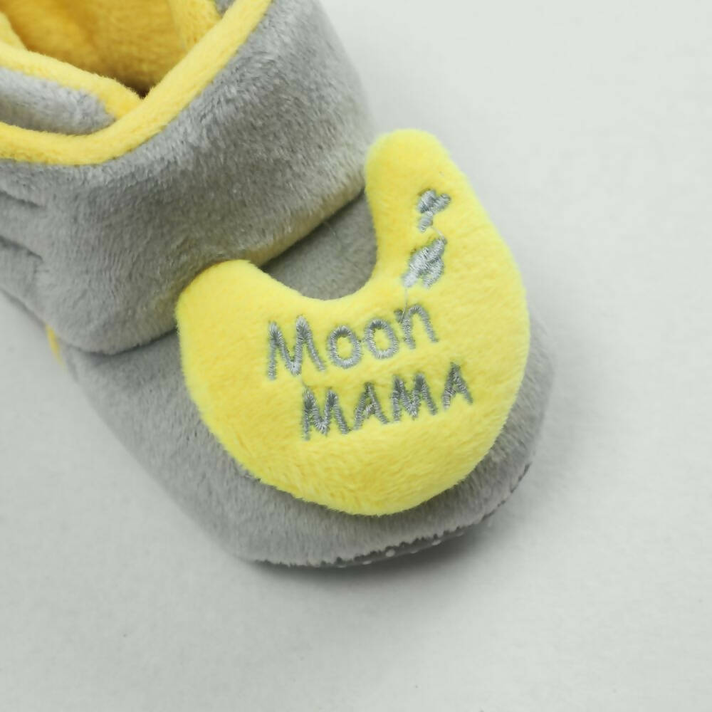 Tiny Bugs For Boys & Girls Baby Winter Booties - Grey - Distacart