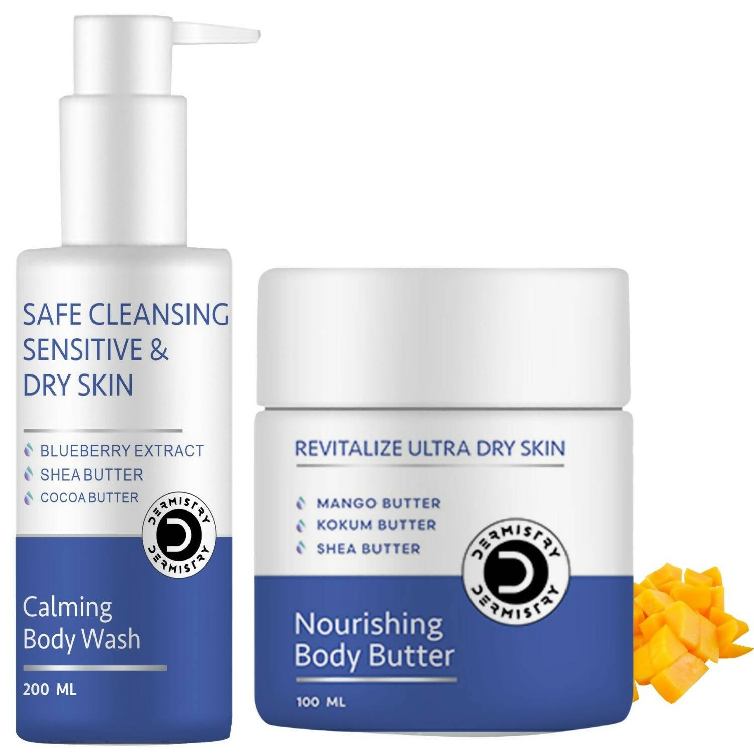 Dermistry Calming Body Wash & Nourishing Body Butter - Distacart