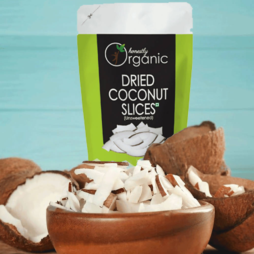D-Alive Honestly Organic Dried Coconut Slices