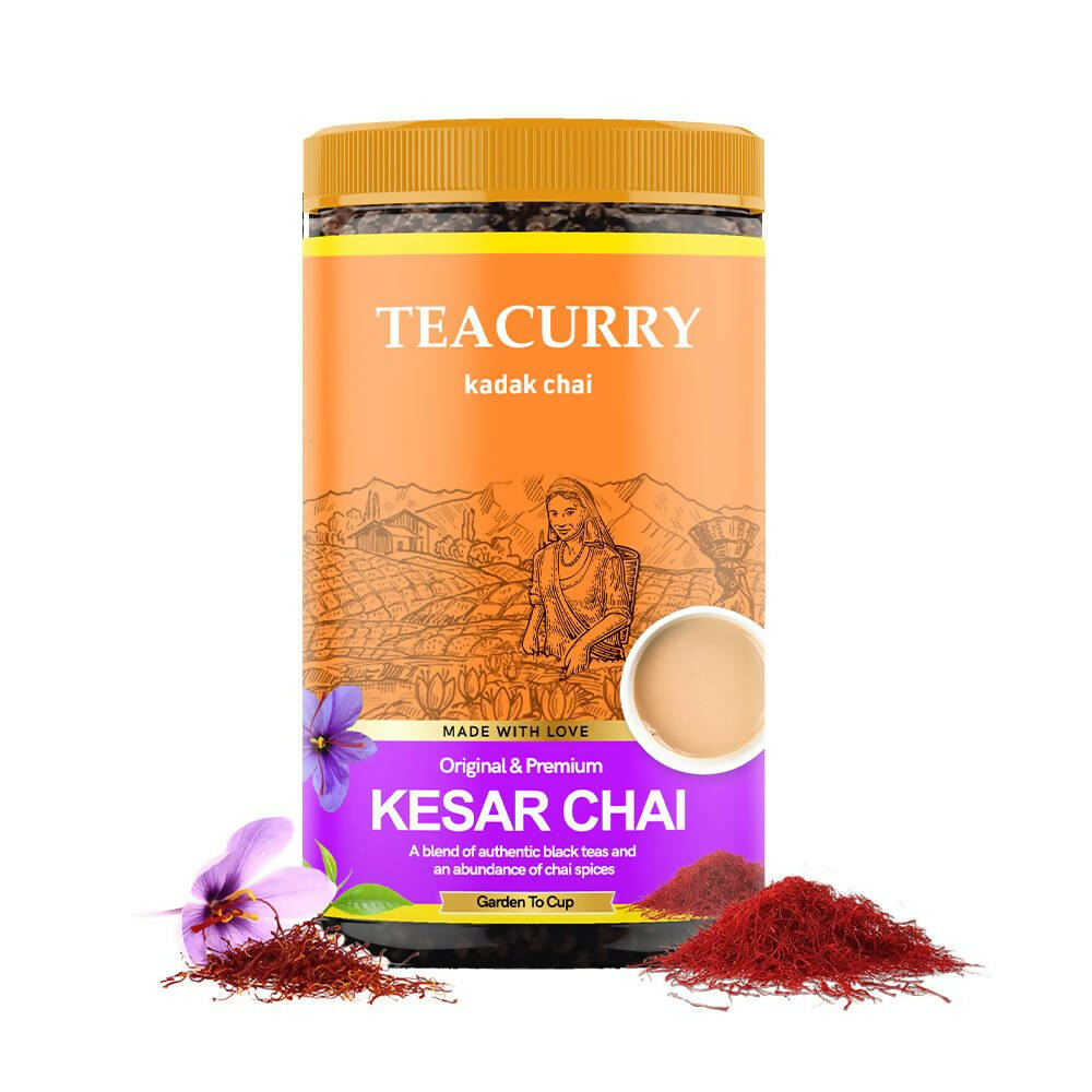 Teacurry Kesar Elaichi Chai Powder - Distacart