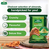 Thumbnail for Tata Sampann Pure California Almonds - Distacart