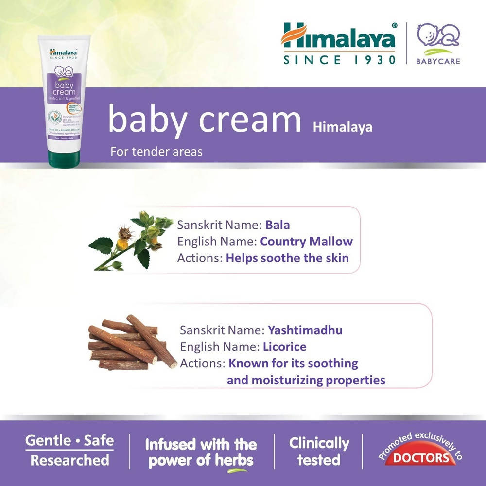 Himalaya Herbals Neem And Turmeric Soap And Himalaya Baby Cream