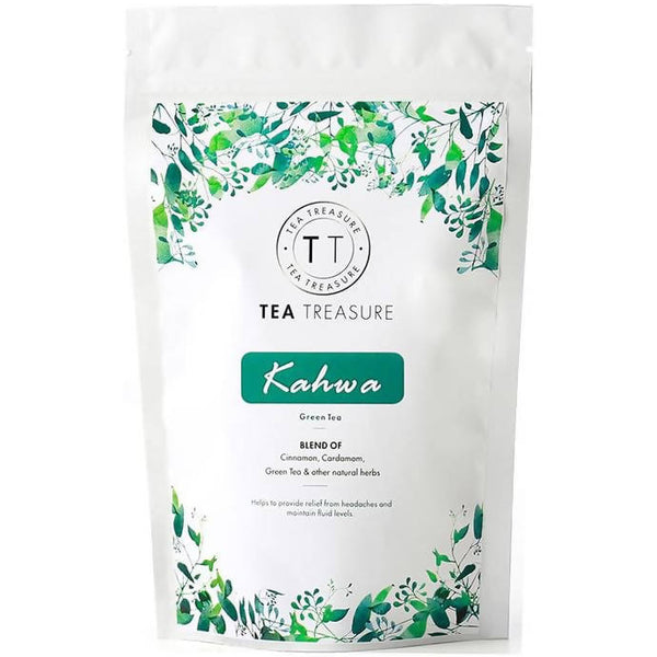 Tea Treasure Kahwa Green Tea Powder