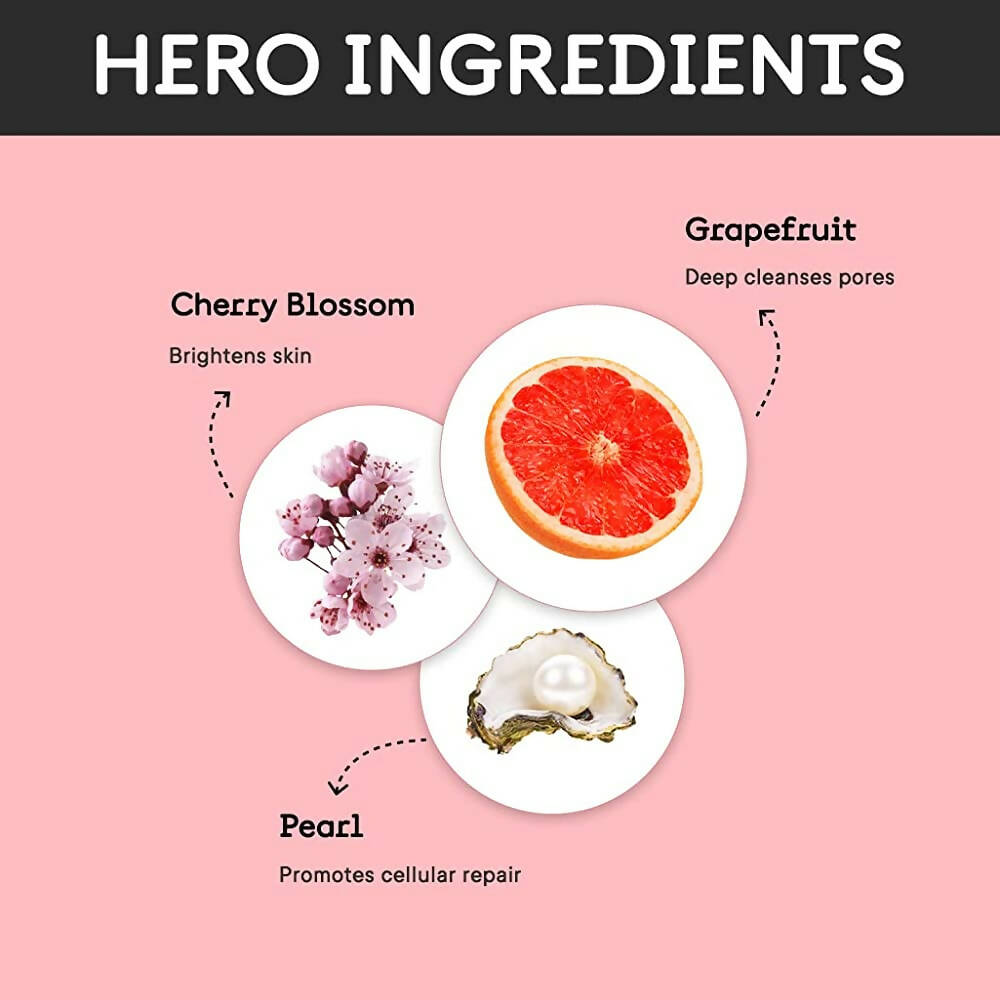 Quench Botanics Mon Cherry Brightening Pink Clay Mask - Distacart