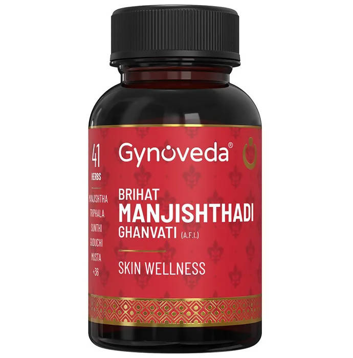 Gynoveda Brihat Manjishthadi Ghanvati Tablets - Distacart