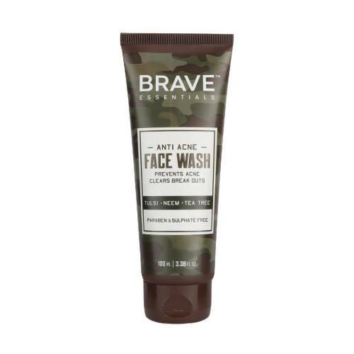 Brave Essentials Anti-Acne Face Wash - Distacart