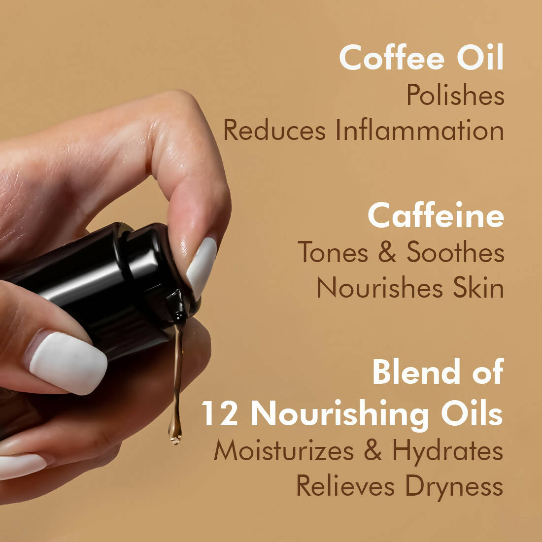 mCaffeine Coffee Shower Oil (Deep moisturization for soft skin) - Distacart