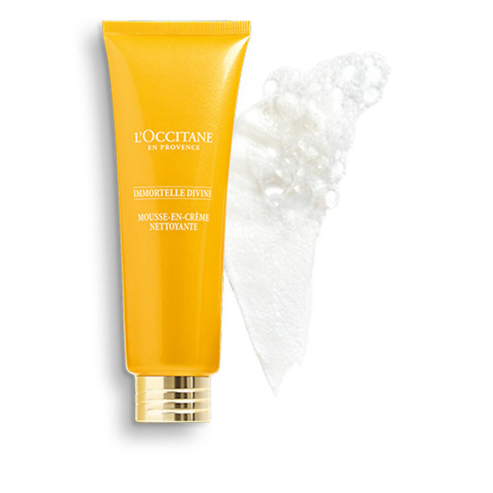 L'Occitane Immortelle Divine Cleansing Foam - Distacart