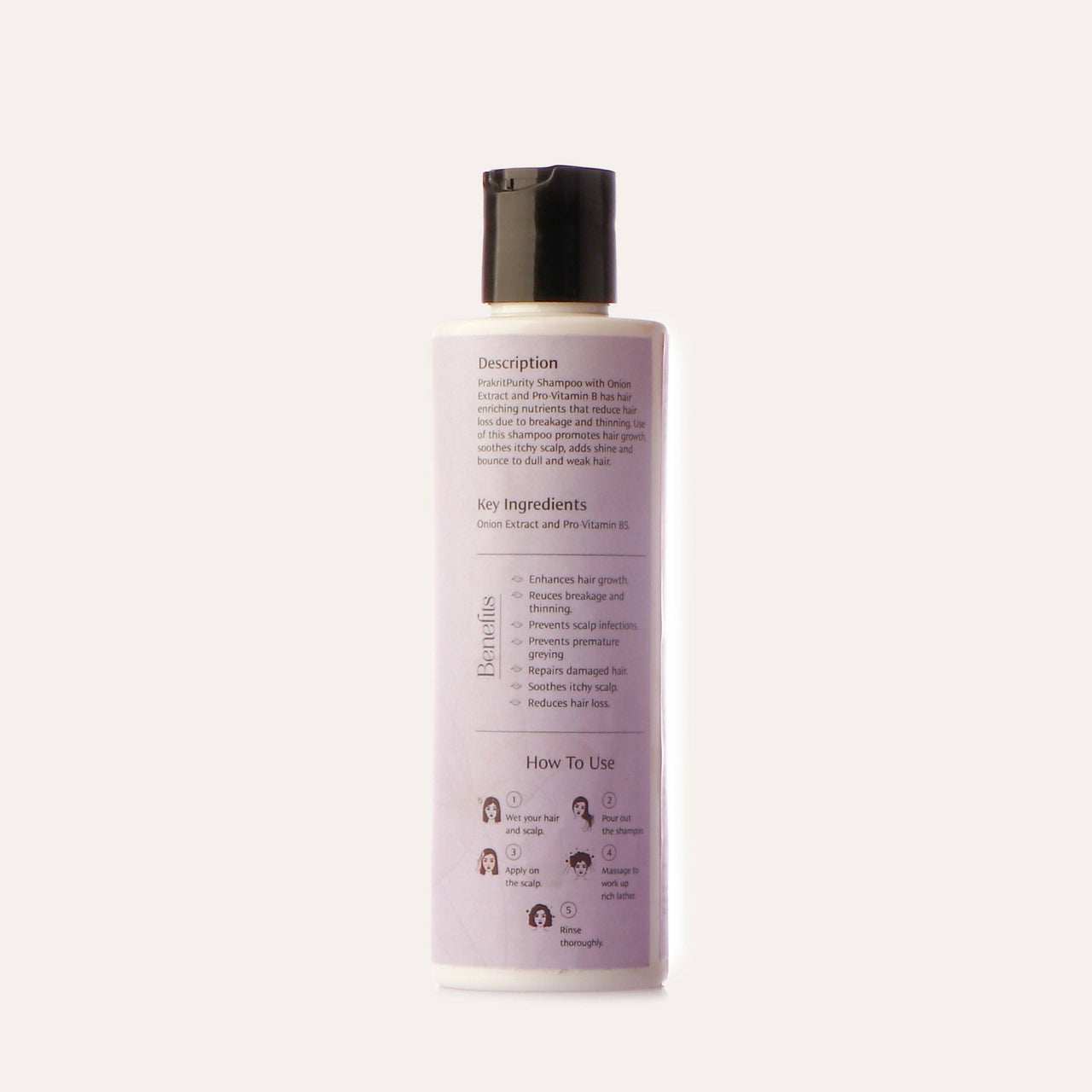 PrakritPurity Onion Shampoo - Distacart