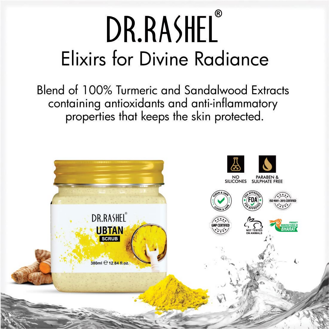 Dr.Rashel Ubtan Scrub For Face And Body - Distacart