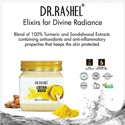 Dr.Rashel Ubtan Scrub For Face And Body - Distacart