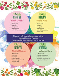 Thumbnail for Shuddh Natural Edible Wholistic Colour | Ayurvedic Thandai Powder | Ubtan Based Herbal Gulal | Holi Gift Hamper | Natural Honey - Distacart