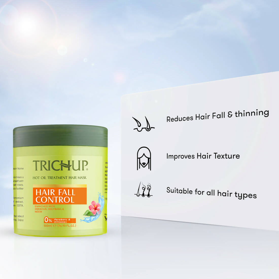 Trichup Hair Fall Control Hot Oil Treatment Hair Mask - Distacart